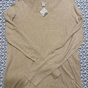 J. Crew Women’s Tan Sweater